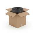 Heavy-duty black garbage bags main product image